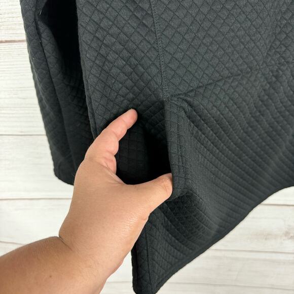 Stoic Women's Black Quilted High Neck Pullover Jacket Size Medium - Picture 2 of 7